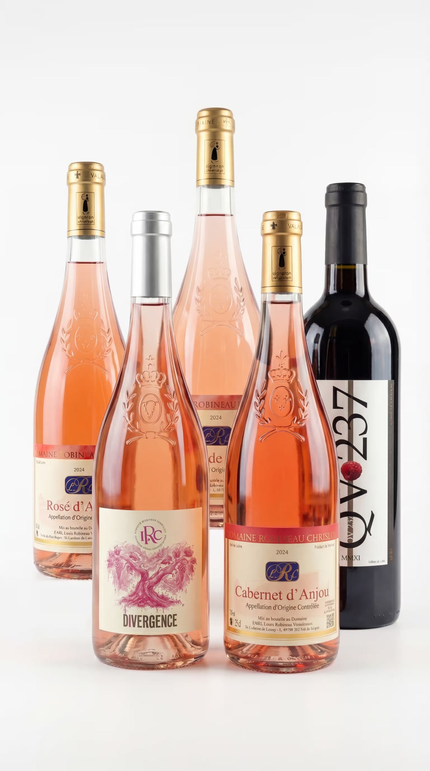 verre de vin rosé